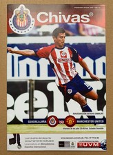 CHIVAS GUADALAJARA v MANCHESTER UNITED 2010 FOOTBALL PROGRAMME Man Utd FC MEXICO