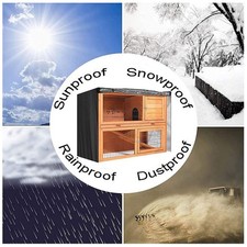 Double Hutch Cover Easy