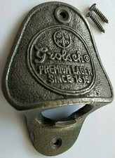 Grolsch 🍺 Cast Iron Wall Mounted Beer bar bottle opener *High Quality*