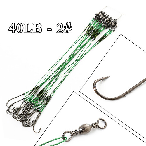 Fishing wire leader hook rig - fishing,