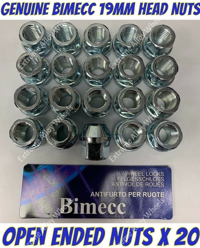 Alloy wheel short nuts 20 - alloy,