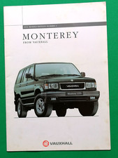 1994 VAUXHALL MONTEREY Sales