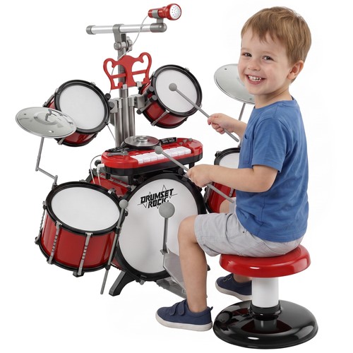 Homcom kids drum set - kids, for