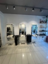 Solid white hairdressing - solid,