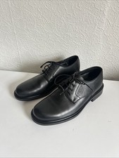 Camel Active Montreal Black Leather Lace-Up Formal Shoes - Men’s UK Size 9