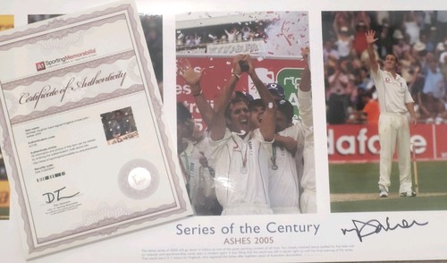 Michael vaughan signed england - signed,