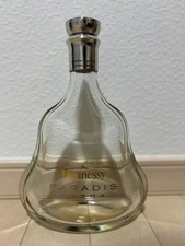 Empty bottle of Hennessy