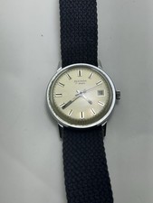 Vintage Silver 17 Jewel Sekonda Men’s Wristwatch- Working Good Condition