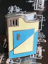 Hadson Blue Bird Musical Lighter Pat No. 141469 Art Deco Enamel Laquer.
