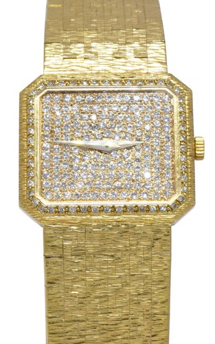 Piaget rectangle 18k - 18k, yellow