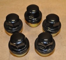 Gloss Black Alloy Wheel Nuts