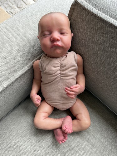 Vinyl reborn doll levi - vinyl, by