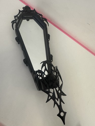 Skull gothic style coffin - skull,