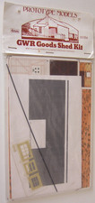UNOPENED PROTOTYPE MODELS BW6 OO GAUGE 4MM SCALE GWR GOODS SHED - CARD KIT