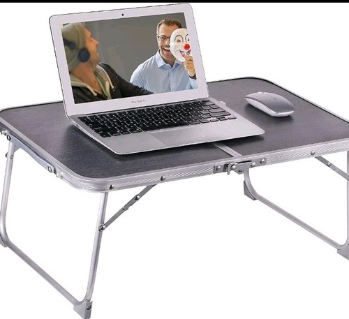 Foldable laptop bed table - bed,