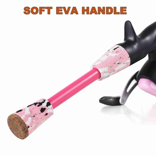 Kids fishing kit pink - fishing,