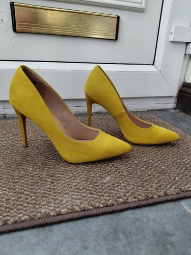 Mustard yellow new look court - mustard,