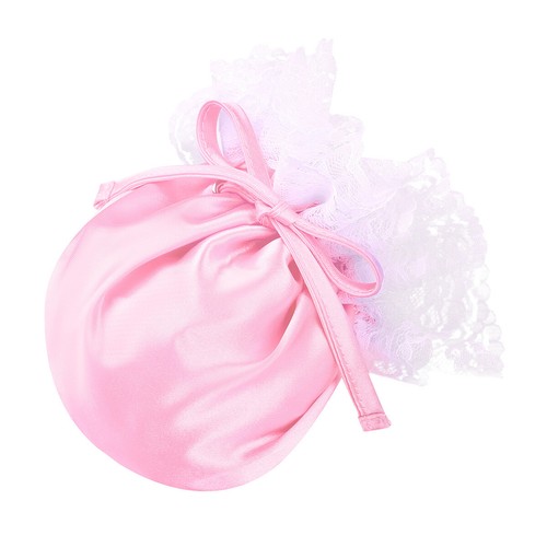 Men satin drawstring pouch - satin,