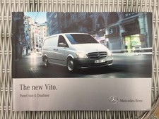 Mercedes Benz Panel Van & Dualiner  dated 10/2010 Brochure  in VGC