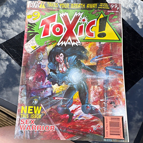 Toxic comic book issue - comic,