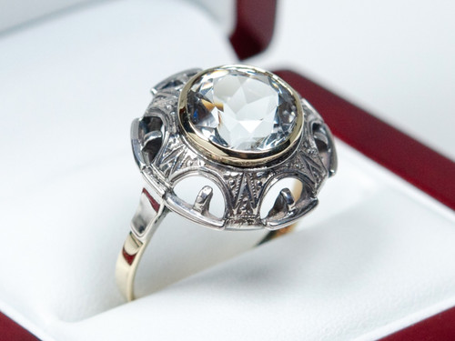 Gold silver antique art - 8k,