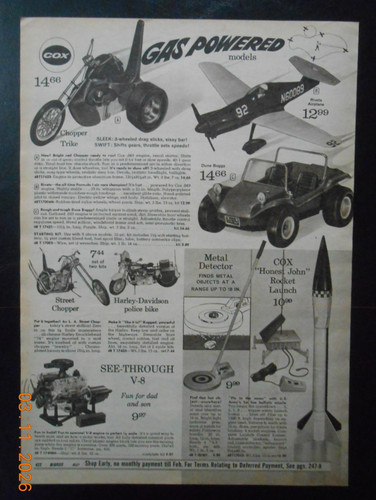 1971 cox gas powered - 1971, chopper