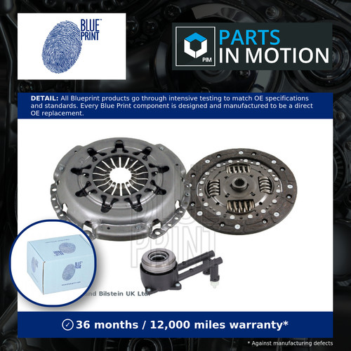 Clutch kit 3pc - kit,
