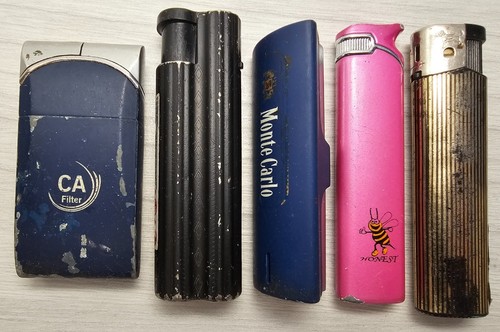 Vintage gas lighters - lighters, for