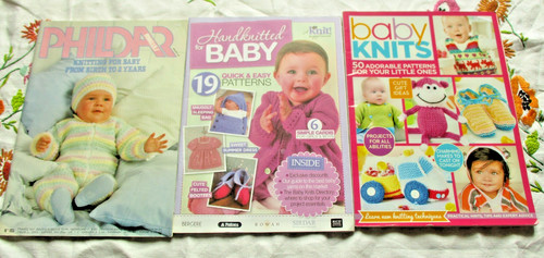 Joblot baby knitting - x,