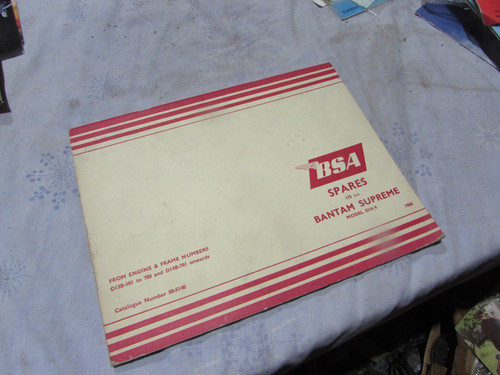 Bsa bantam supreme d14 - d14, 175