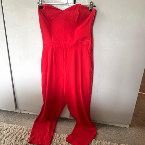 Women red sweetheart - red,