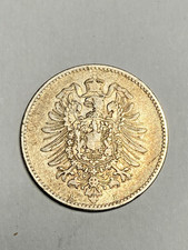 1875 1 Mark "B" German Coin Silver .900