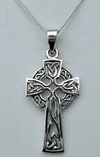 Sterling Silver (925)   Celtic  Cross  Pendant   !!      Brand  New !!