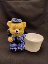 Ceramic Policeman Teddy Bear