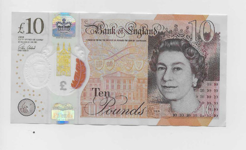 Cleland ten pound note - cleland,