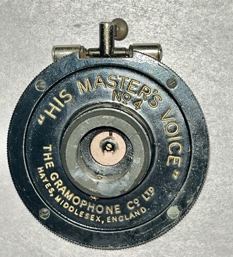Hmv gramophone 4 soundbox - gramophone,