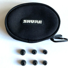 Shure Headset Se535 E5c Se215S In-ear Protective Case Earbud Bag & Silicone Tips