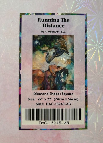 Diamond art club running - club,