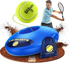 MOVEMATE Tennis-Trainer Set with Wilson® Tennis Ball | Innovative ball Blue 