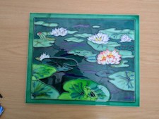 Fused Glass Picture Water