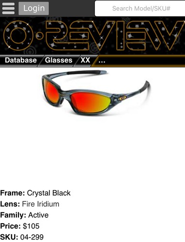 New oakley crystal black - oakley,
