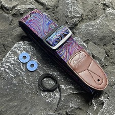 Guitar Strap Purple Electric