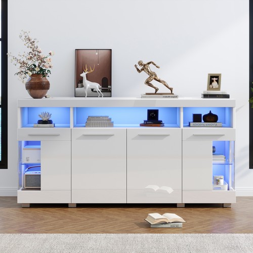 Modern white high gloss - modern,
