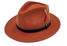 New Wide Sunshade Felt Fedora