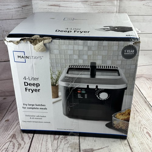 Mainstays liter deep fryer - mainstays,