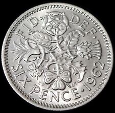 UK 6 Pence 1962 Elizabeth II