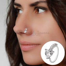 Piercing Nose Ring Inlaid
