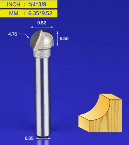 Carbide profile cutter round - carbide,