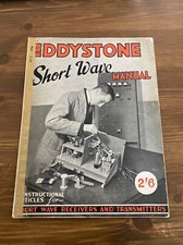No.5 1946 Eddystone short wave Radio Manual - L556