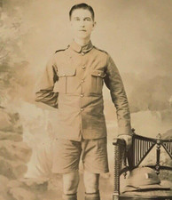 WW1 Military Photo Postcard